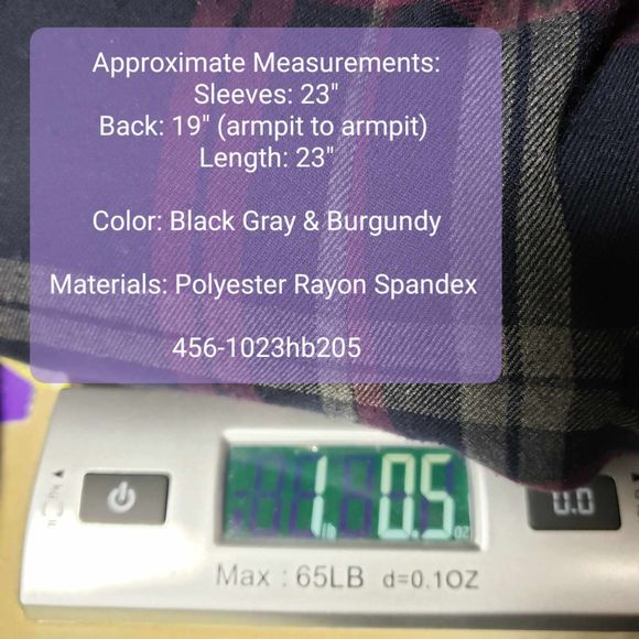 Express Plaid Blazer - Navy and Purple - Picture 10 of 10